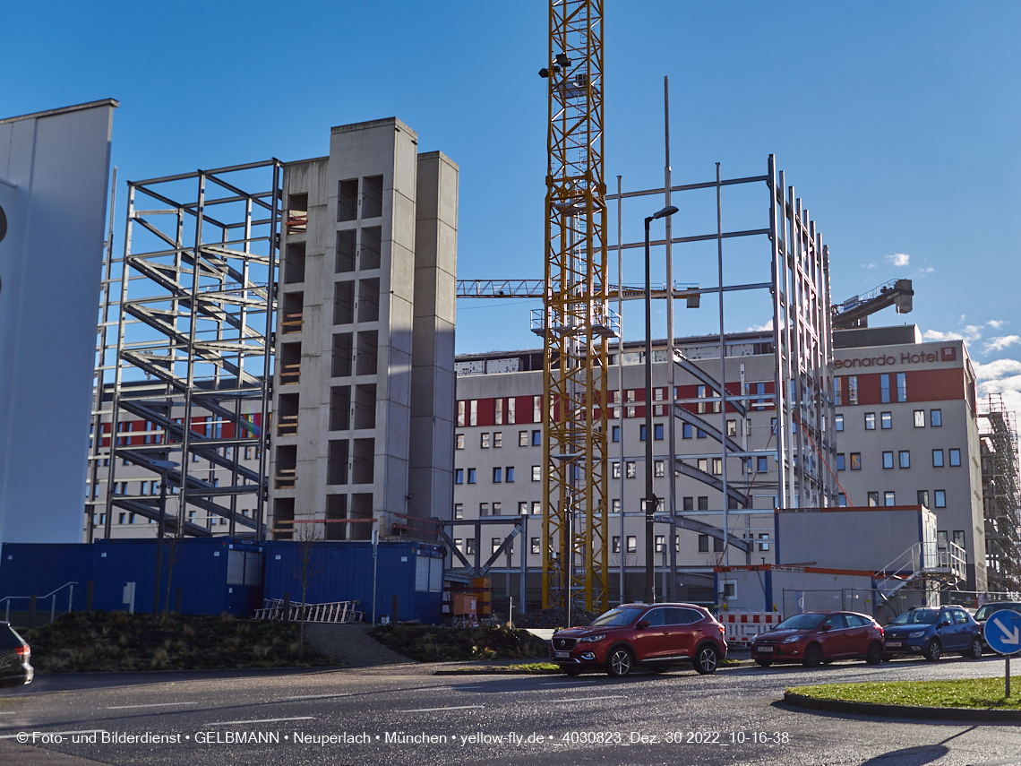 30.12.2022 - Baustelle R.EVO in Neuperlach-Süd